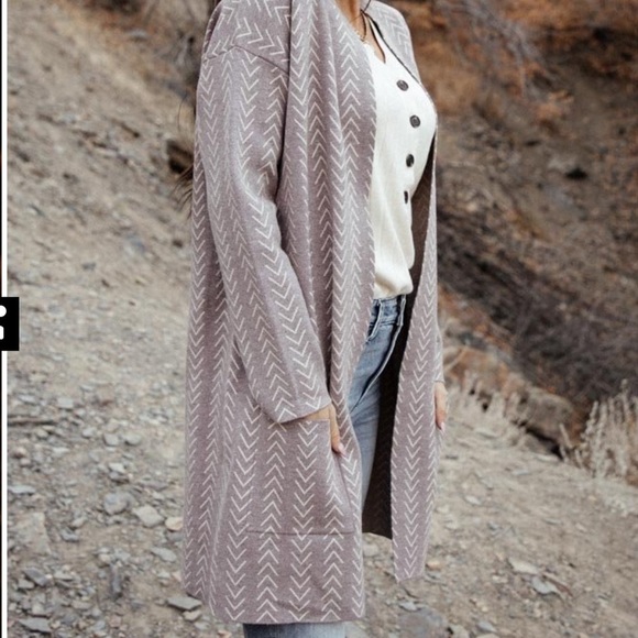 bohme Sweaters - 𝅺Bohme Mocha Cardigan